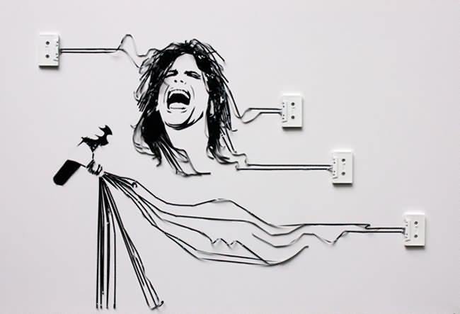 steven tyler caricature. Steven Tyler The Beatles