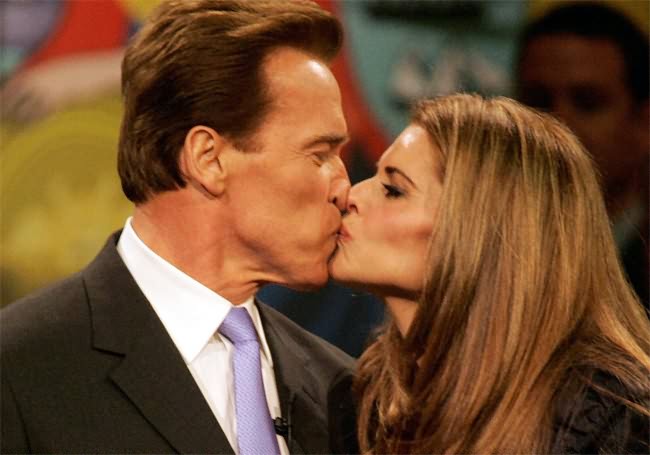 Maria Shriver and Arnold Schwarzenegger