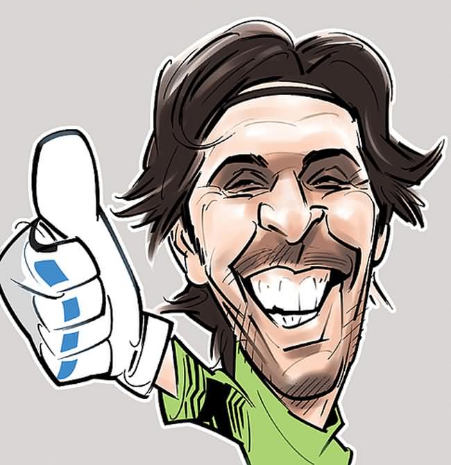 Gianluigi Buffon caricature