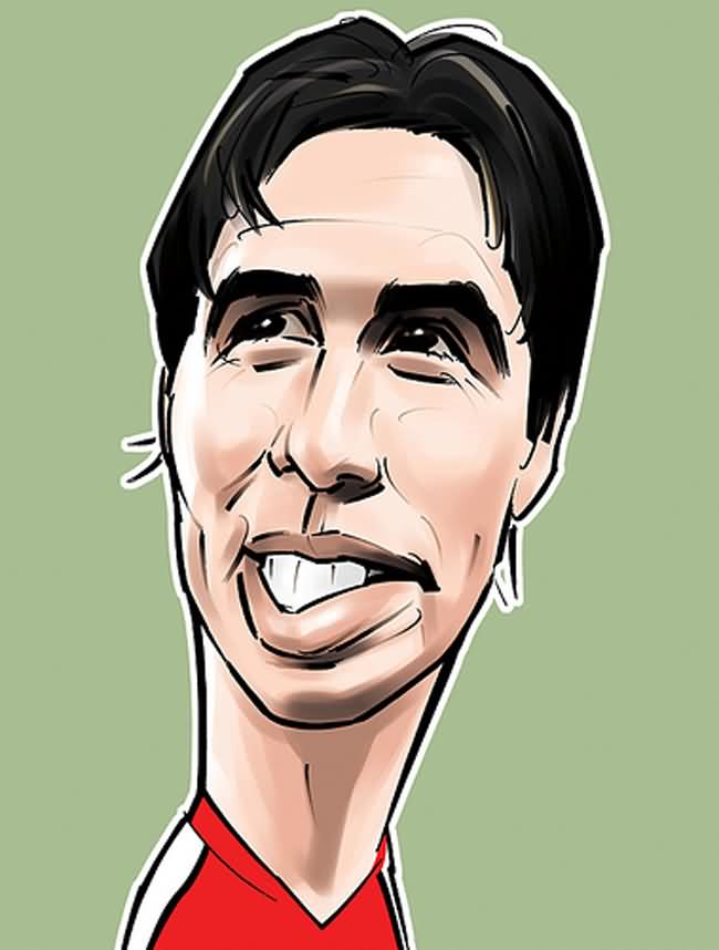 Samir Nasri caricature