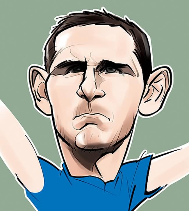 Frank Lampard caricature