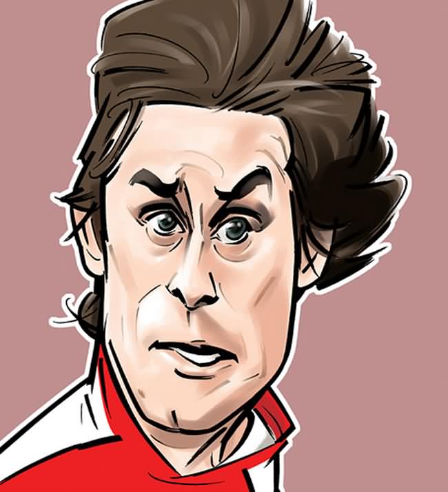 Thomas Rosicky caricature