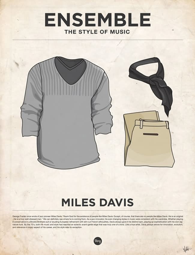 Like mile. Майлз Дэвис стайл ). Майлз Дэвис стиль. Styles for musicians. Miles Davis poster.